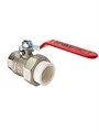 Кран шаровый латунный 20х1/2" ручка (с полусгоном) PP-R VALTEC (VTр.742.0.02004) XST22659 - фото 973590