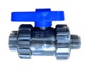 Кран ПНД шаровый   1/2" г/ш PN16 (Россия) XST110374 - фото 988847