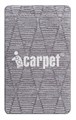 Коврик БУКЛЕ icarpet «Кристалл» 60х100 мокко с молоком 80 XST318773 - фото 993082